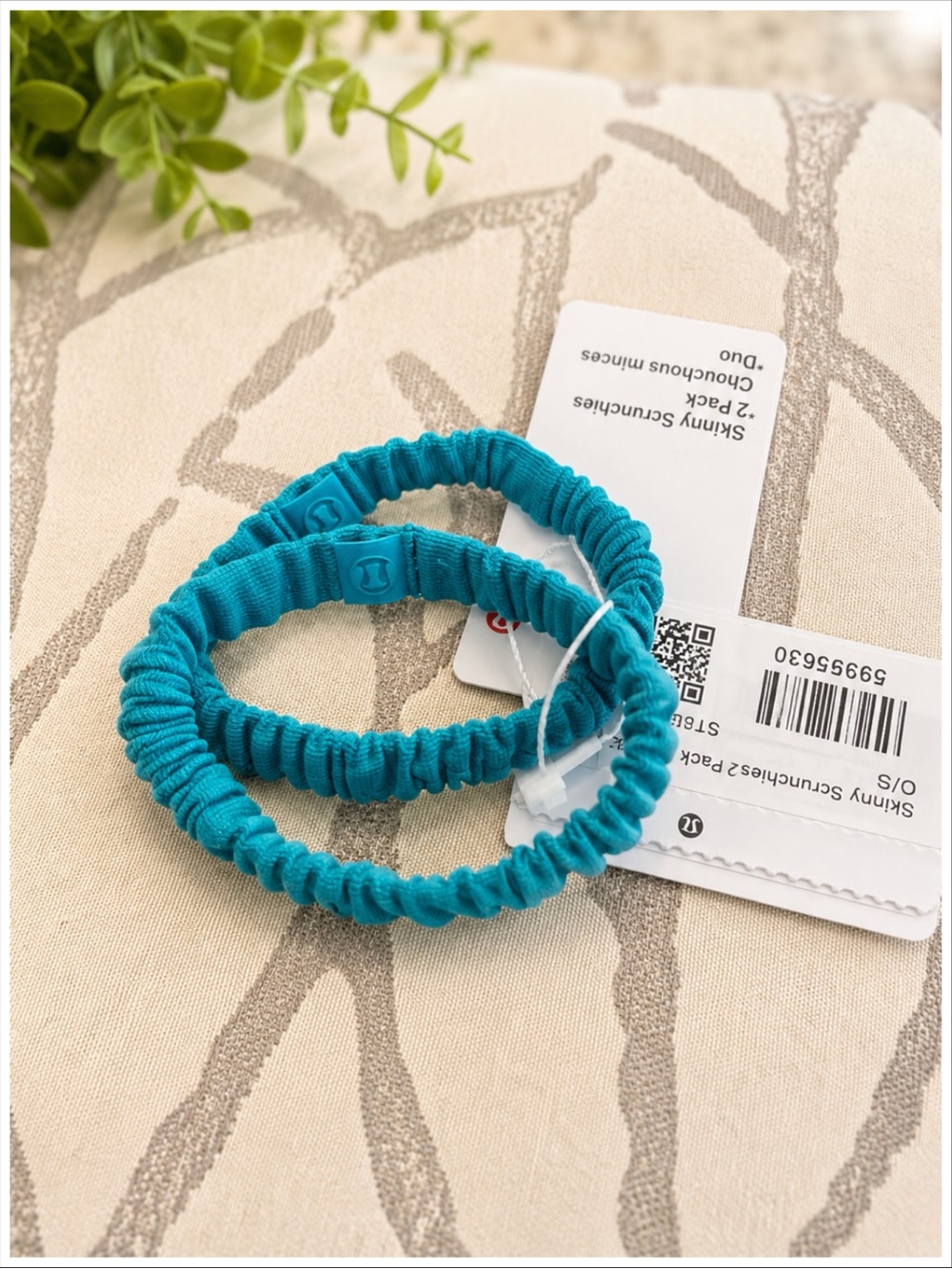 Lululemon Skinny Scrunchie (2 pack) ~ NWT ~ OS